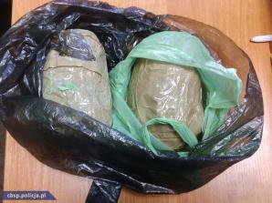 Wpadł z kilogramem amfetaminy