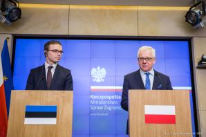 O bezpieczeństwie i współpracy z Grupą Wyszehradzką i NATO. Polsko-estońskie konsultacje w Warszawie