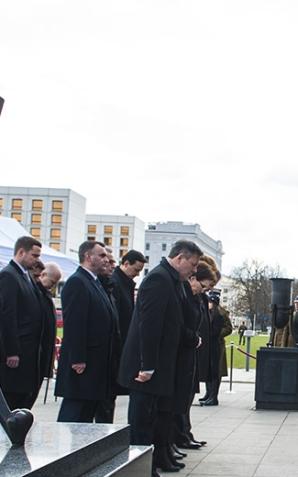 Premier Ewa Kopacz wzięła udział w obchodach 75. rocznicy Zbrodni Katyńskiej