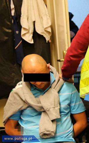 Porwał, pobił i dręczył 39-latka. Dorwali go policjanci