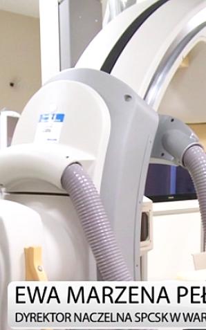 Centralny Szpital Kliniczny na Banacha kupił za 4,7 mln zł najnowocześniejszy w Polsce dwupłaszczyznowy angiograf