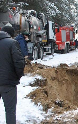 Łotysz kradł paliwo z rurociągu! 