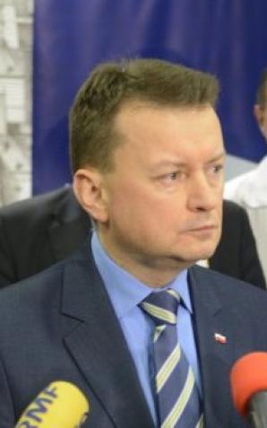 Minister Mariusz Błaszczak z wizytą u rannego antyterrorysty