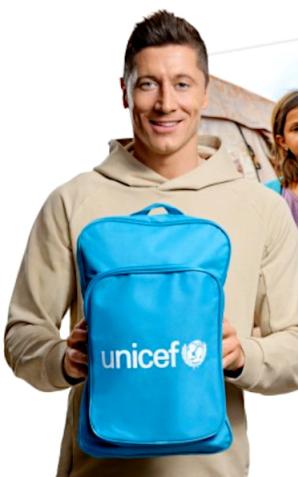 „Prezenty bez Pudła” najlepiej prezentują się w użyciu – Robert Lewandowski wspiera program UNICEF Polska