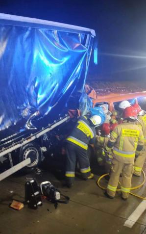 Tragiczny wypadek na A4