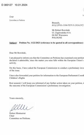 [VIDEO] Złożona przez PATRIOT24.NET petycja dot. łamania praw polskich dzieci i matek w Danii uznana za zasadną! Dziś o 15:30 w Parlamencie Europejskim w Brukseli debata na ten temat!