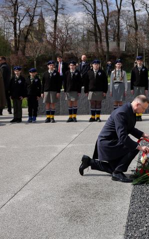 [VIDEO] Prezydent Andrzej Duda wziął udział w obchodach Narodowego Dnia Pamięci Polaków ratujących Żydów pod okupacją niemiecką
