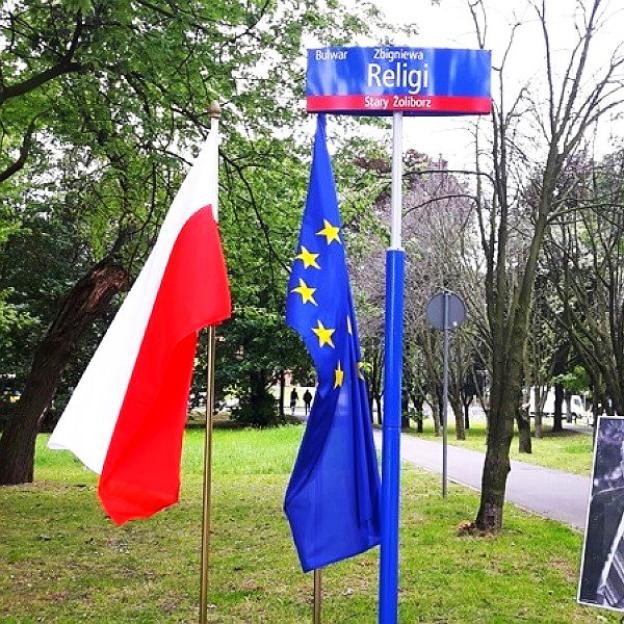 Warszawa: Bulwar Zbigniewa Religi