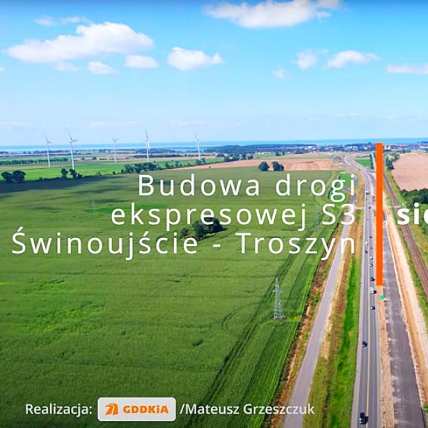 [VIDEO] S3 Świnoujście - Troszyn, sierpień 2024 r.
