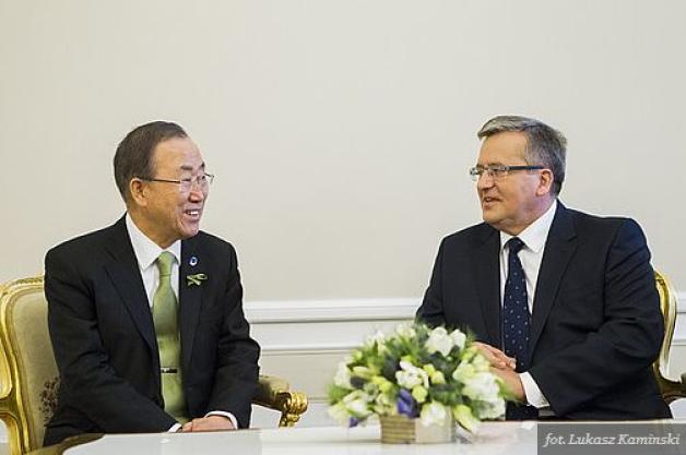 Szef ONZ z wizytą w Polsce