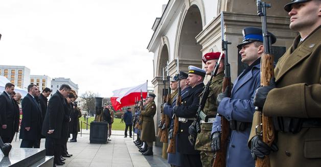Premier Ewa Kopacz wzięła udział w obchodach 75. rocznicy Zbrodni Katyńskiej