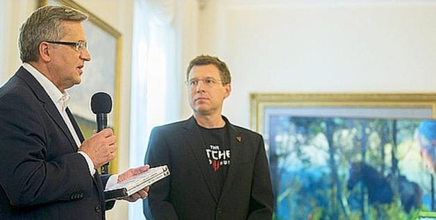 Prezydent przyjął twórców gry Wiedźmin: Ludzie sukcesu ambasadorami Polski