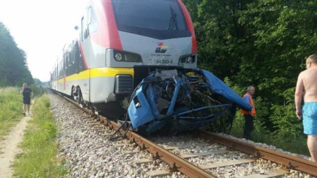Tragiczny wypadek na przejeździe kolejowym