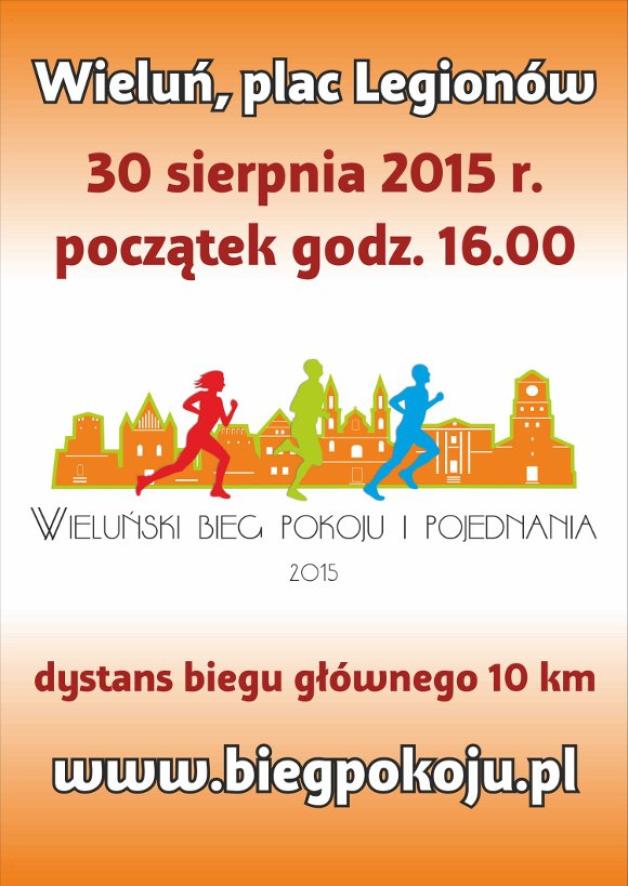 Weź udział w Wieluńskim Biegu Pokoju i Pojednania