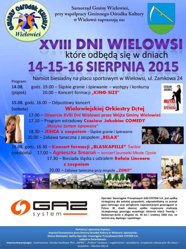 Dni Wielowsi 2015