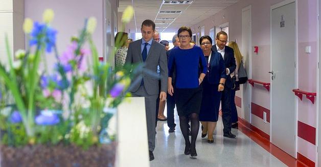 Premier Ewa Kopacz w Bydgoszczy o opiece geriatrycznej