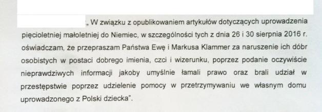 Przeprosiny