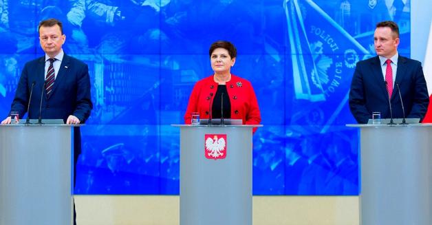 Premier Beata Szydło przedstawiła nowego szefa Biura Ochrony Rządu