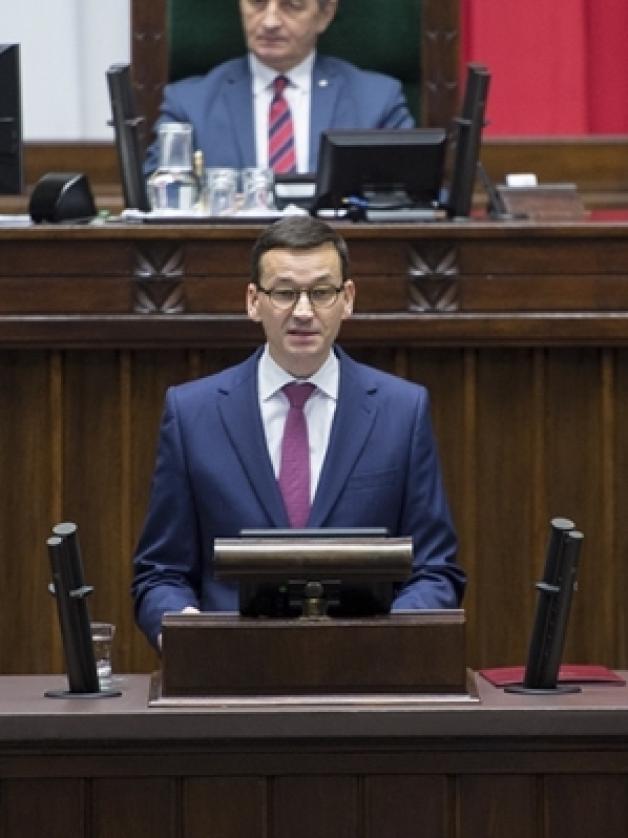 Premier Mateusz Morawiecki: Chcemy dokonać wielkiej modernizacji Polski. Sejm udzielił wotum zaufania.