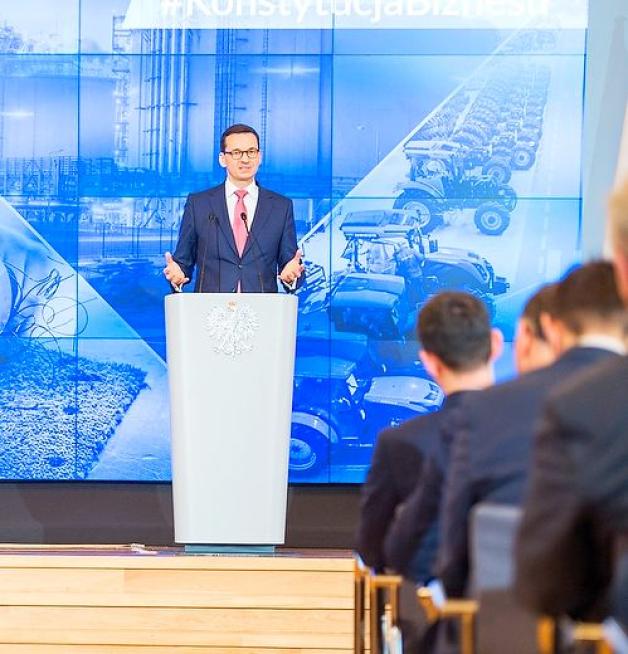 Premier Mateusz Morawiecki: „Celem jest zbudować równowagę, harmonię pomiędzy światem przedsiębiorców a światem administracji