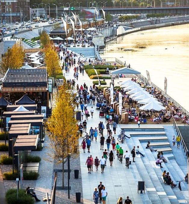 Warszawa: bulwar bez zakazu picia alkoholu