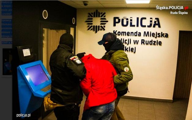 [VIDEO] Oszpecić byłą dziewczynę nożem chciał 34-latek ze Śląska! Dorwała go Policja!