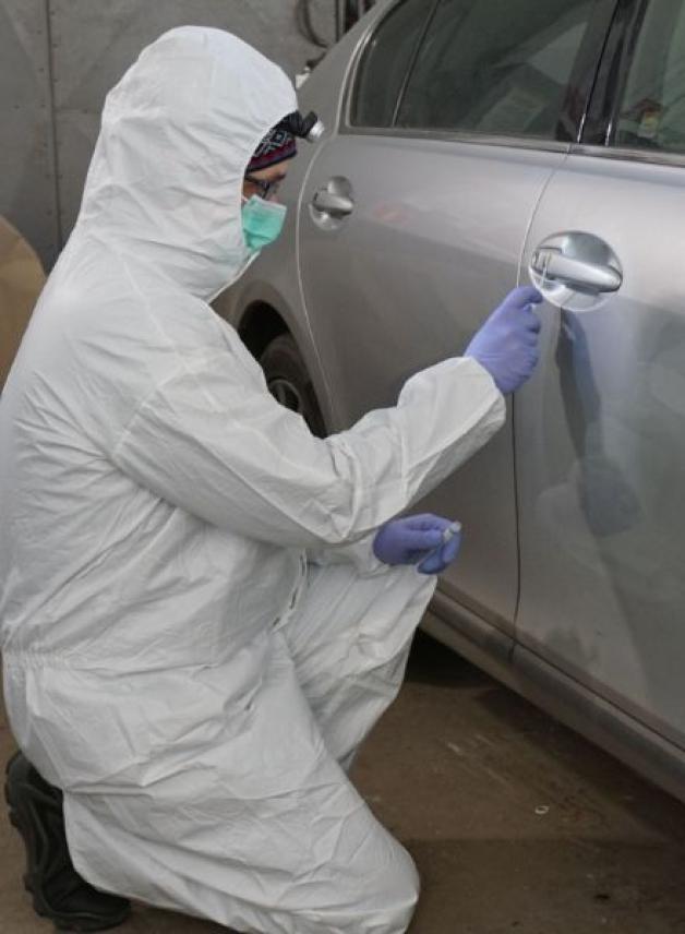 Policjanci odnaleźli i zabezpieczyli Lexusa, który uczestniczył w śmiertelnym potrąceniu na DK16