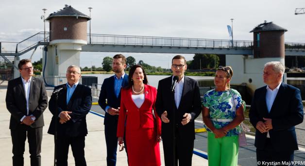 [VIDEO] Premier Mateusz Morawiecki: Przeznaczamy środki na udrożnienie Odry