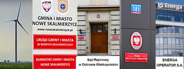 [VIDEO] Czy Sąd Rejonowy w Ostrowie Wielkopolskim dostrzeże w środę jakikolwiek brak praworządności przy budowie trzech wiatraków w gminie Nowe Skalmierzyce? Bo pewne jest, że pracują one bez należytych  odbiorów!