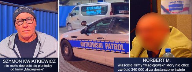 [VIDEO] RUTKOWSKI W AKCJI: Plaga wyłudzeń w branży mięsnej!  Dlaczego firma „Maciejewski” z Kobylina nie zapłaciła 340 tys. zł za dostarczone świnie Szymonowi Kwiatkiewiczowi?