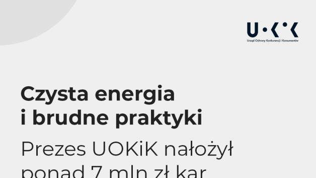 [VIDEO] Czysta energia i brudne praktyki. Prezes UOKiK nałożył ponad 7 mln zł kar na firmy z branży OZE